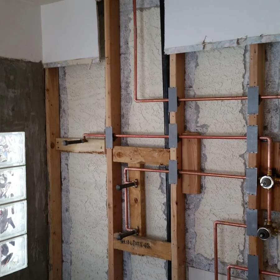 Copper pipe installation for Repiping in Gentry